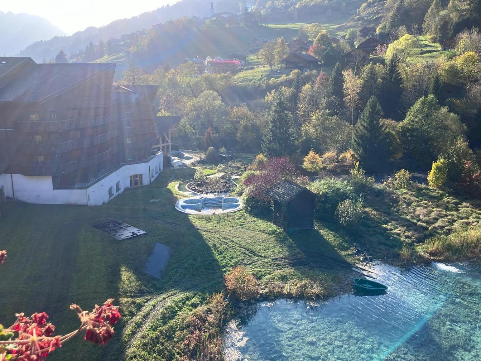 Studio Cosy Escape Val d'Illiez Exterior photo